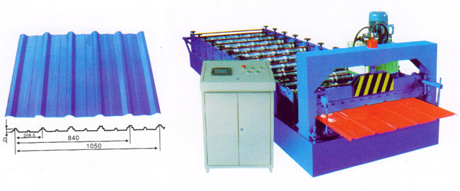 840-1050彩钢压型设备